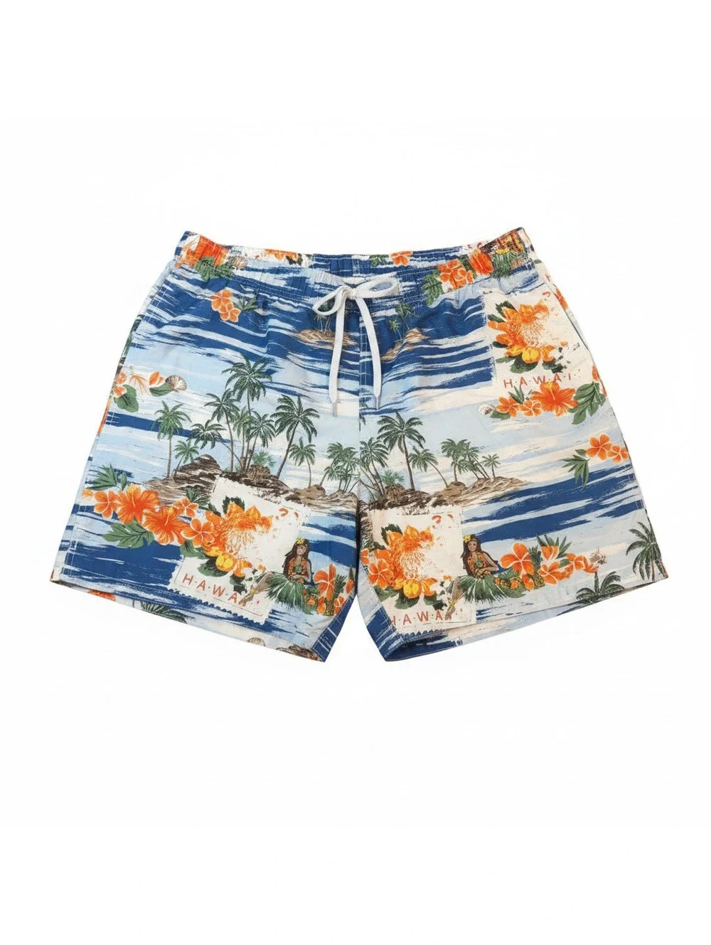 Merona XXL Hawaiian Print Swim Shorts